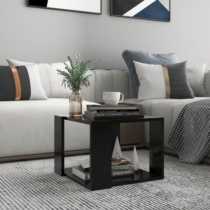 Couchtisch Schwarz 40x40x30 cm Holzwerkstoff - Pazzar.ch