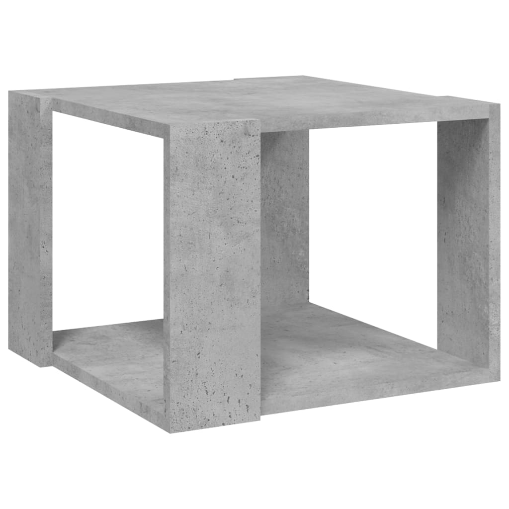 Couchtisch Betongrau 40x40x30 cm Holzwerkstoff - Pazzar.ch
