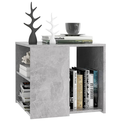 Beistelltisch Betongrau 50x50x45 cm Holzwerkstoff - Pazzar.ch