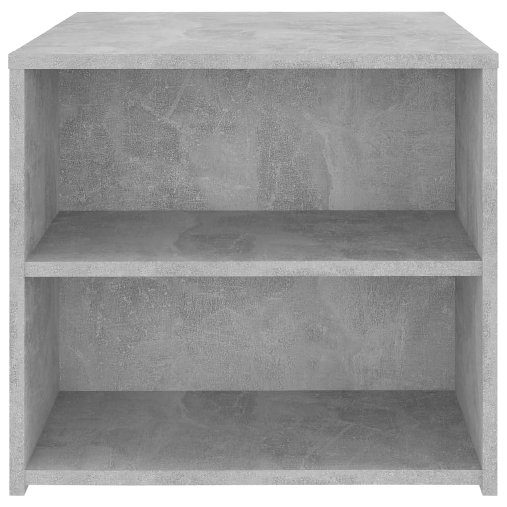 Beistelltisch Betongrau 50x50x45 cm Holzwerkstoff - Pazzar.ch