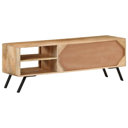 TV-Schrank 110x30x40 cm Mango Massivholz - Pazzar.ch