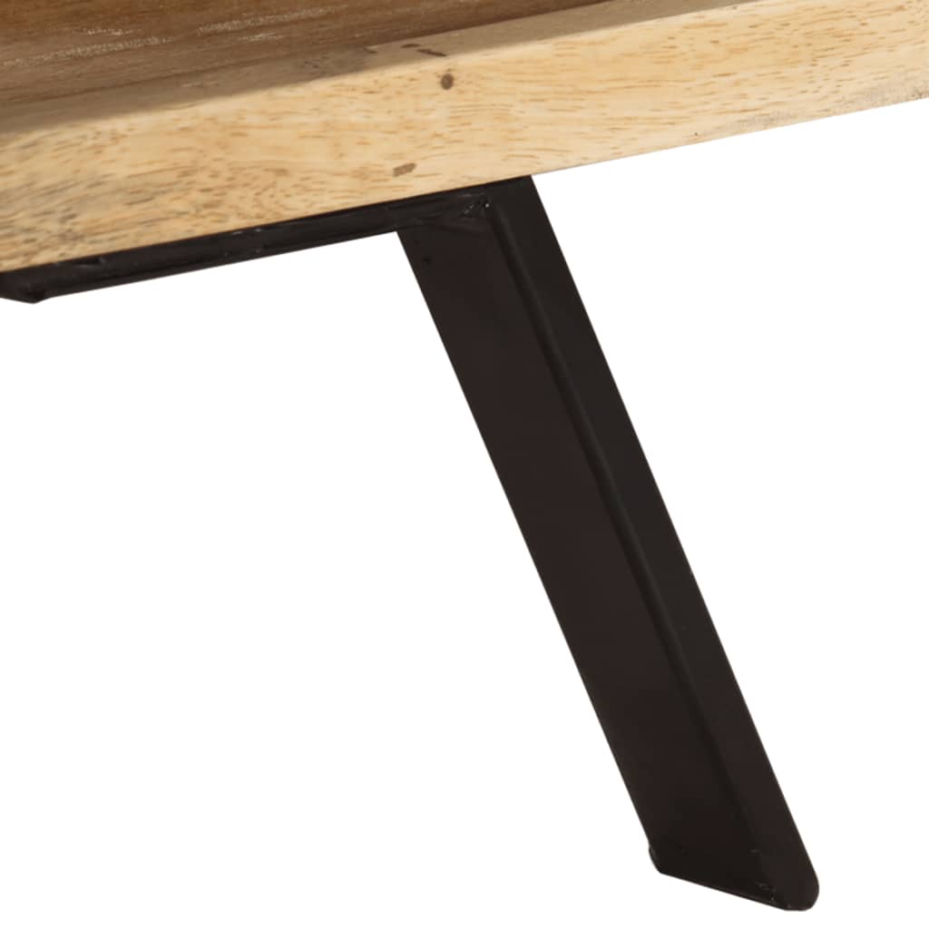 TV-Schrank 110x30x40 cm Mango Massivholz - Pazzar.ch