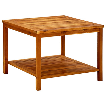 Couchtisch 60x60x45 cm Massivholz Akazie - Pazzar.ch