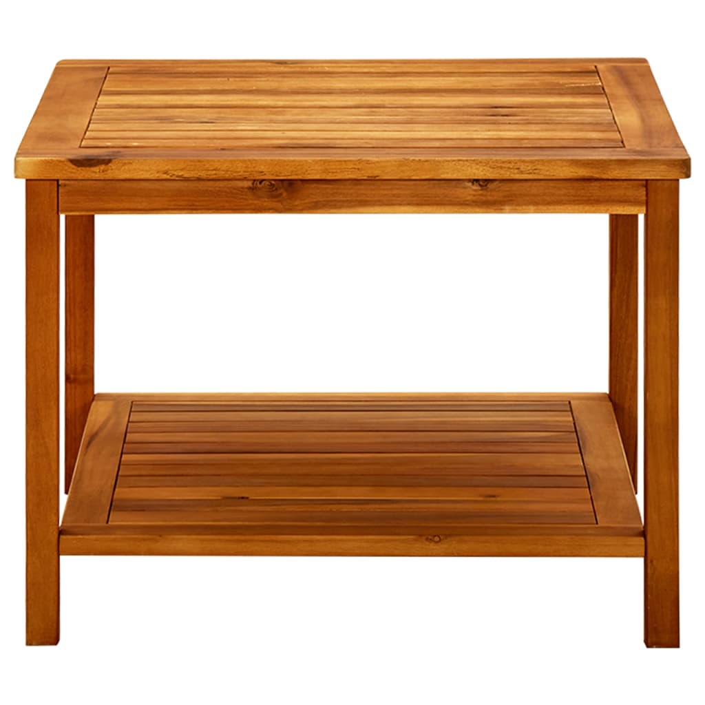 Couchtisch 60x60x45 cm Massivholz Akazie - Pazzar.ch