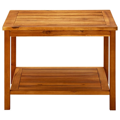 Couchtisch 60x60x45 cm Massivholz Akazie - Pazzar.ch