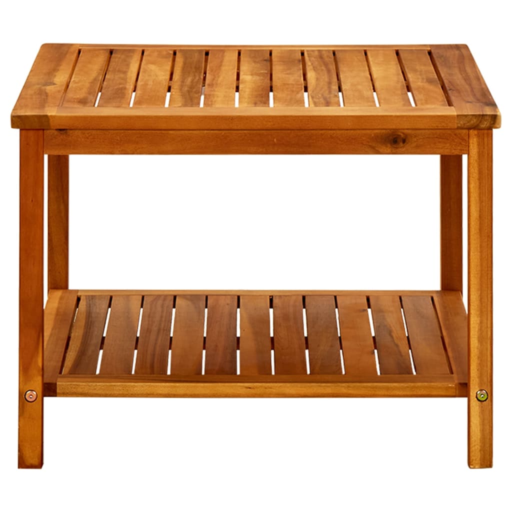 Couchtisch 60x60x45 cm Massivholz Akazie - Pazzar.ch