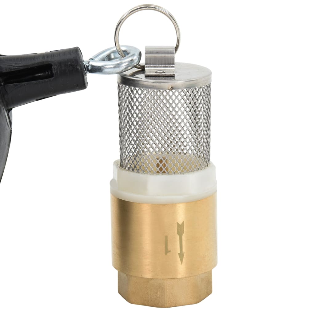 Saugschlauch mit Messing-Anschlüssen Grün 1,1" 20 m PVC - Pazzar.ch
