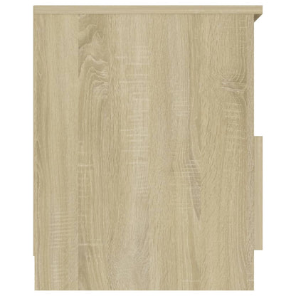 Nachttische 2 Stk. Sonoma-Eiche 40x40x50 cm Holzwerkstoff - Pazzar.ch