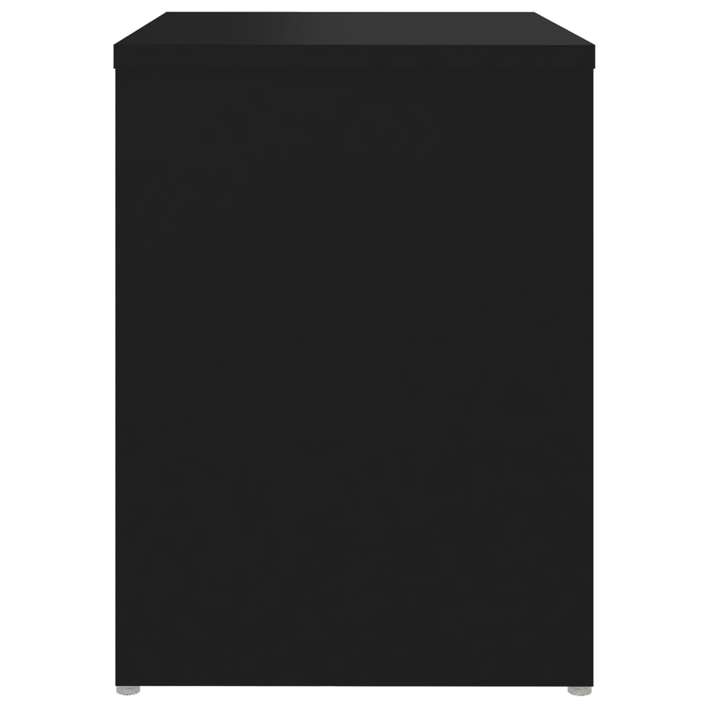Nachttisch Schwarz 40x30x40 cm Holzwerkstoff - Pazzar.ch