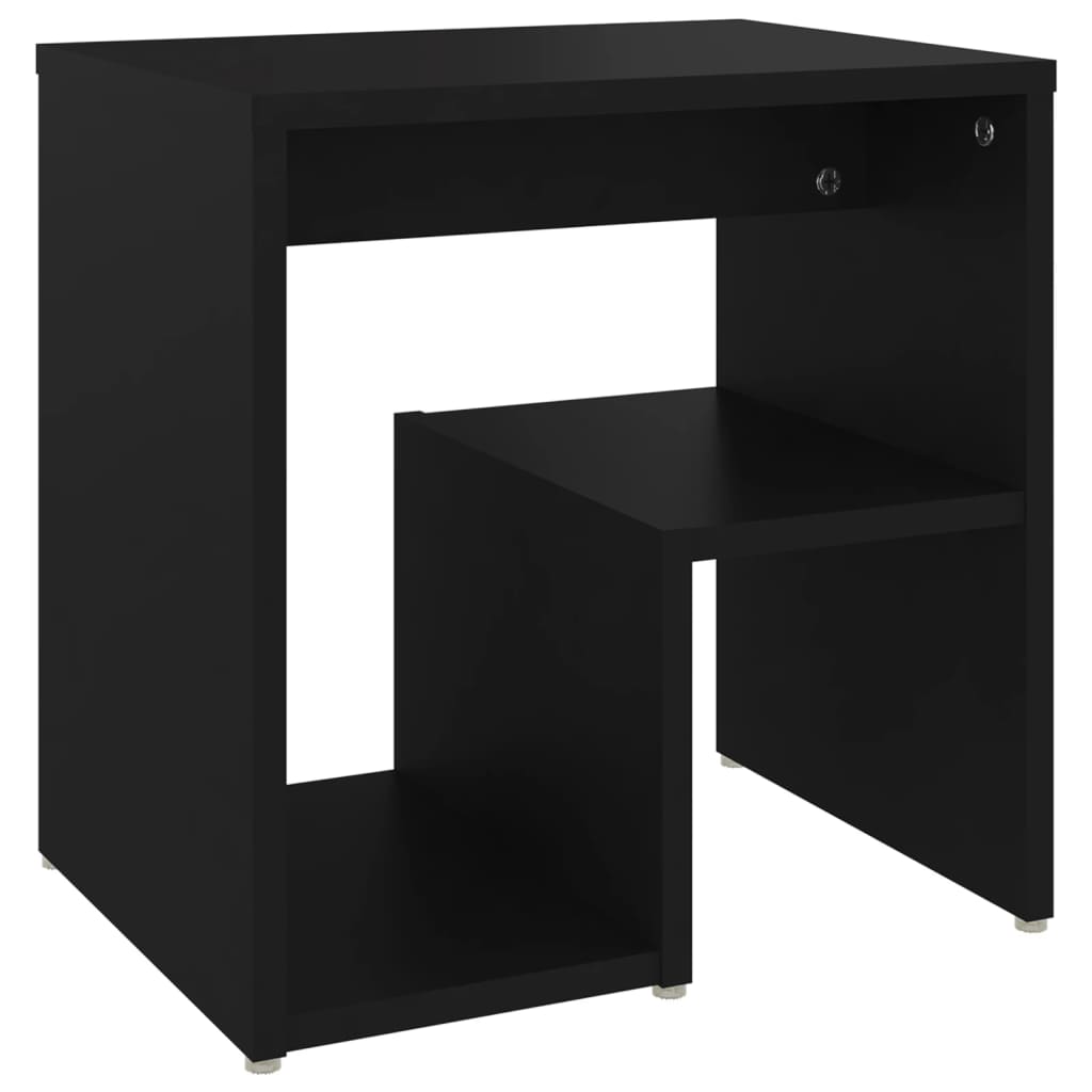 Nachttische 2 Stk. Schwarz 40x30x40 cm Holzwerkstoff - Pazzar.ch