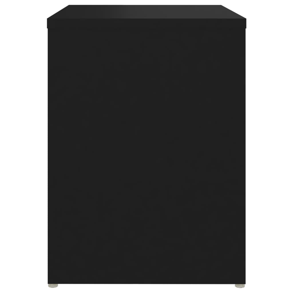 Nachttische 2 Stk. Schwarz 40x30x40 cm Holzwerkstoff - Pazzar.ch