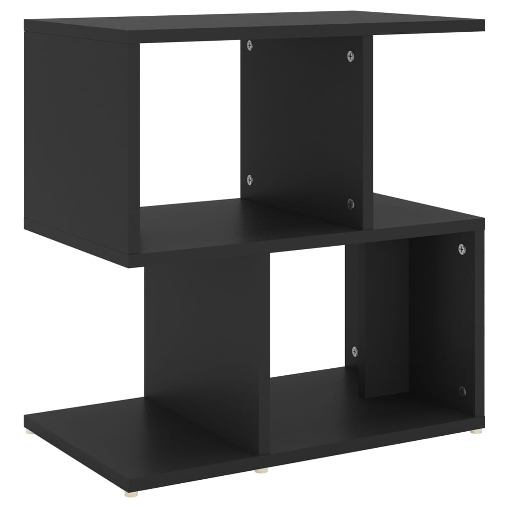 Nachttisch Schwarz 50x30x51,5 cm Holzwerkstoff - Pazzar.ch