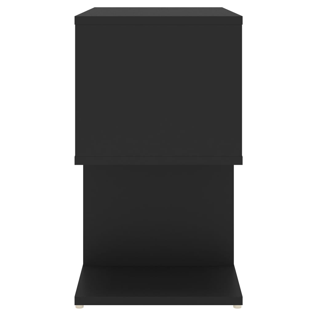 Nachttisch Schwarz 50x30x51,5 cm Holzwerkstoff - Pazzar.ch