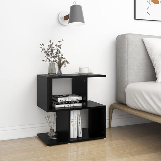 Nachttische 2 Stk. Schwarz 50x30x51,5 cm Holzwerkstoff - Pazzar.ch