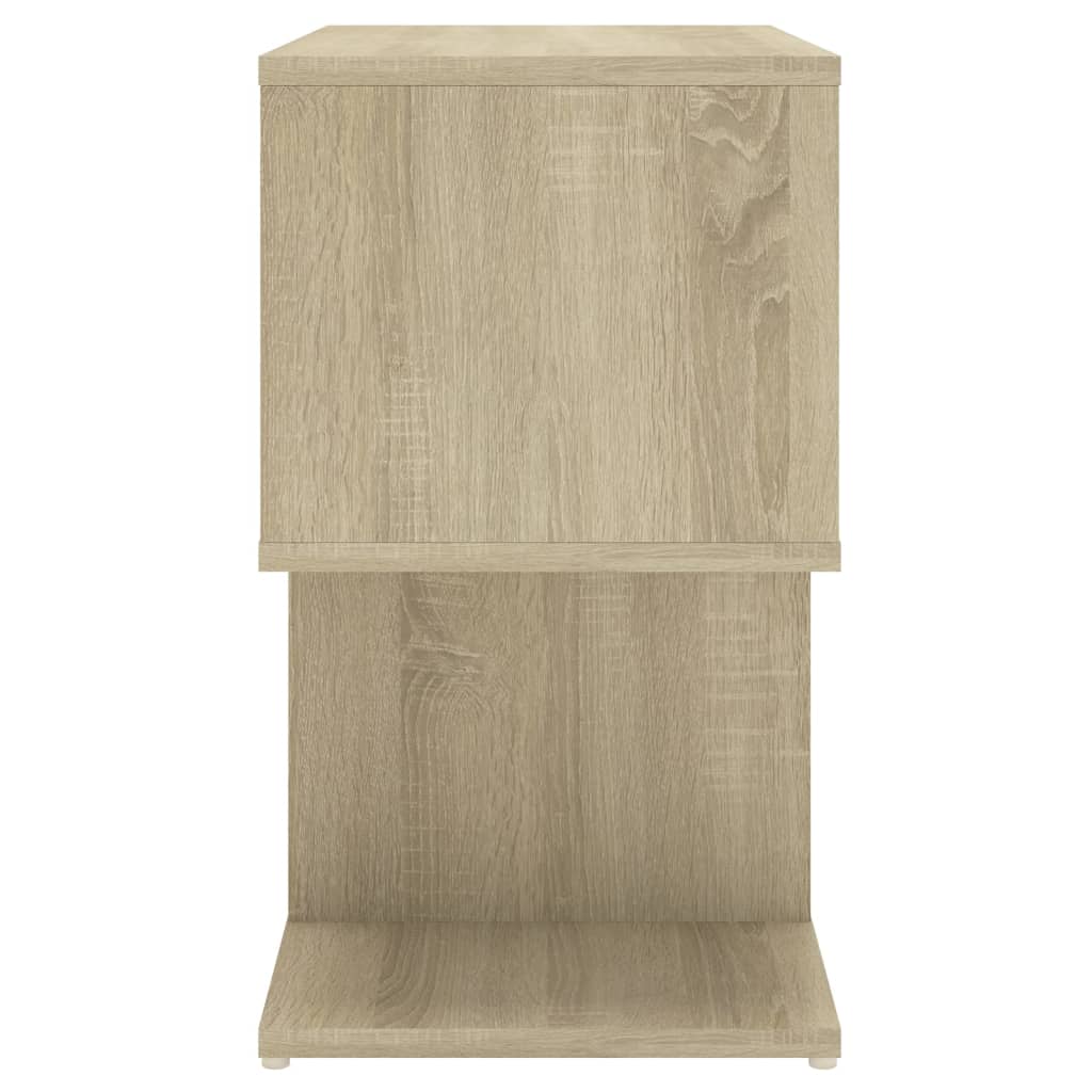 Nachttische 2 Stk. Sonoma-Eiche 50x30x51,5 cm Holzwerkstoff - Pazzar.ch