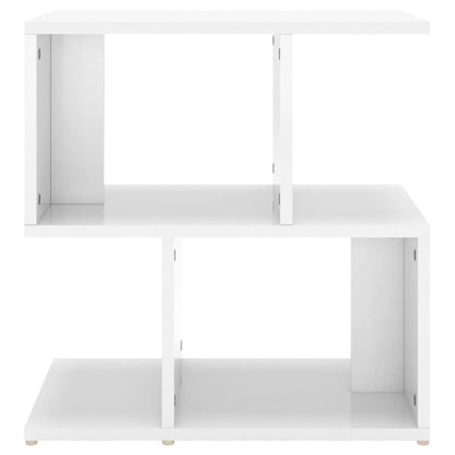 Nachttische 2 Stk. Hochglanz-Weiß 50x30x51,5 cm Holzwerkstoff - Pazzar.ch