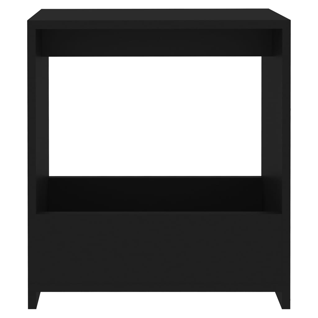 Beistelltisch Schwarz 50x26x50 cm Holzwerkstoff - Pazzar.ch