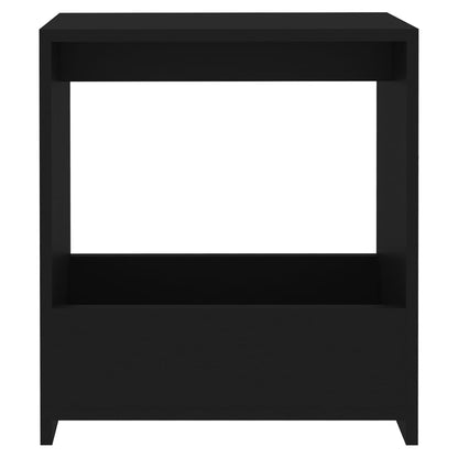 Beistelltisch Schwarz 50x26x50 cm Holzwerkstoff - Pazzar.ch