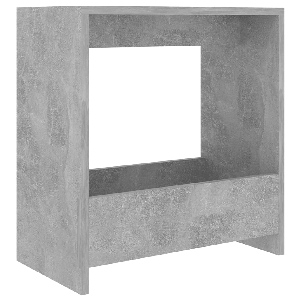 Beistelltisch Betongrau 50x26x50 cm Holzwerkstoff - Pazzar.ch