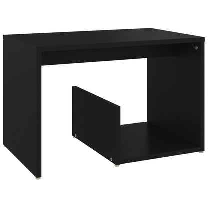 Beistelltisch Schwarz 59x36x38 cm Holzwerkstoff - Pazzar.ch