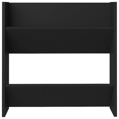 Wand-Schuhschränke 4 Stk. Schwarz 60x18x60 cm Holzwerkstoff - Pazzar.ch
