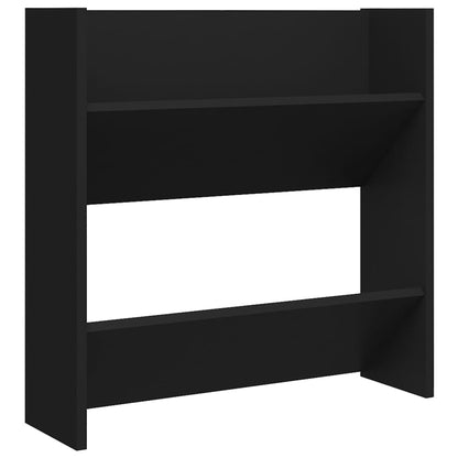 Wand-Schuhschränke 4 Stk. Schwarz 60x18x60 cm Holzwerkstoff - Pazzar.ch
