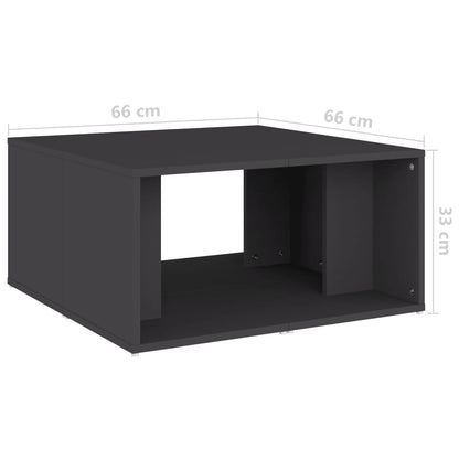Couchtische 4 Stk. Grau 33x33x33 cm Holzwerkstoff - Pazzar.ch