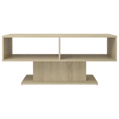 Couchtisch Sonoma-Eiche 103,5x50x44,5 cm Holzwerkstoff - Pazzar.ch