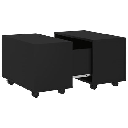 Couchtisch Schwarz 60x60x38 cm Holzwerkstoff - Pazzar.ch