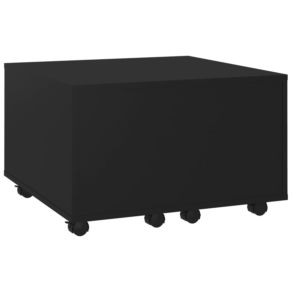 Couchtisch Schwarz 60x60x38 cm Holzwerkstoff - Pazzar.ch