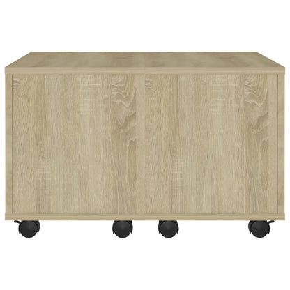Couchtisch Sonoma-Eiche 60x60x38 cm Holzwerkstoff - Pazzar.ch