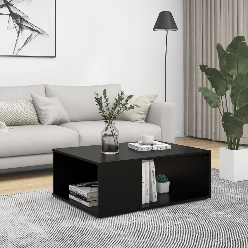 Couchtisch Schwarz 90x67x33 cm Holzwerkstoff - Pazzar.ch