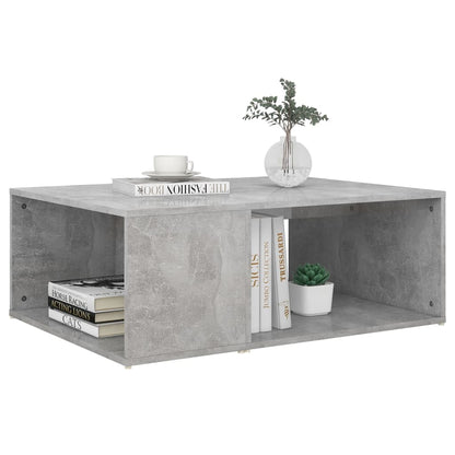 Couchtisch Betongrau 90x67x33 cm Holzwerkstoff - Pazzar.ch