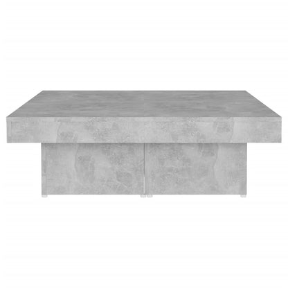 Couchtisch Betongrau 90x90x28 cm Holzwerkstoff - Pazzar.ch