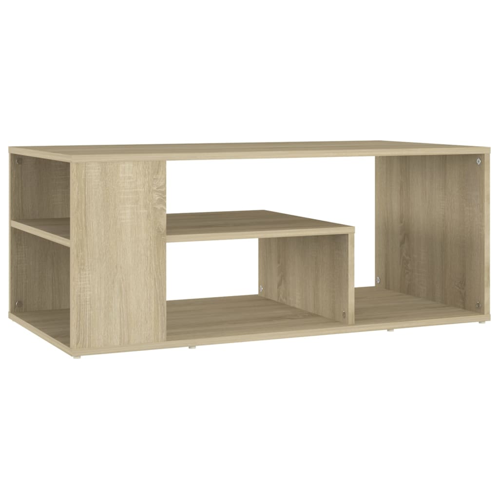 Couchtisch Sonoma-Eiche 100x50x40 cm Holzwerkstoff - Pazzar.ch