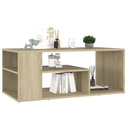 Couchtisch Sonoma-Eiche 100x50x40 cm Holzwerkstoff - Pazzar.ch