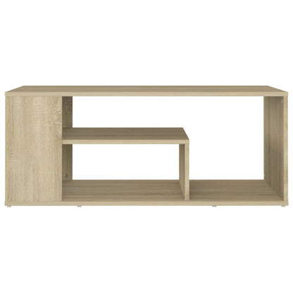 Couchtisch Sonoma-Eiche 100x50x40 cm Holzwerkstoff - Pazzar.ch