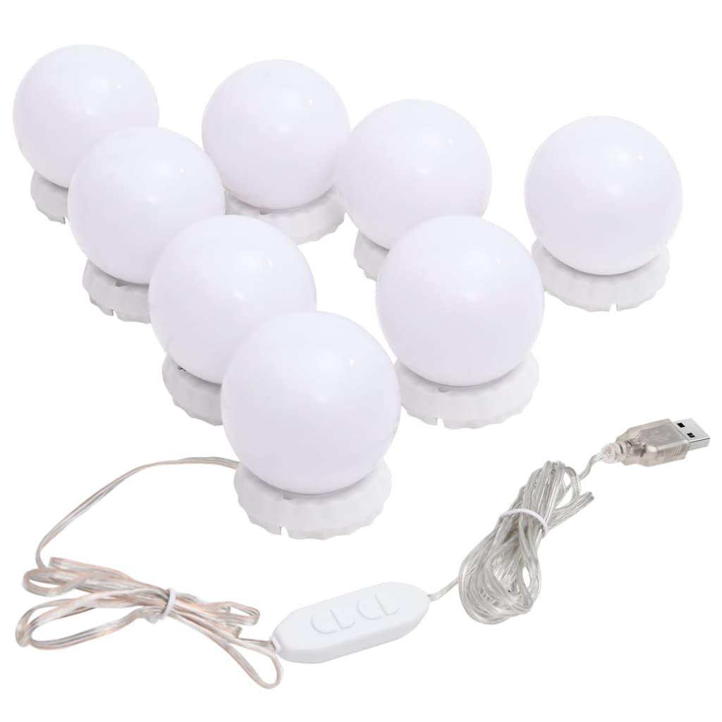 Wandspiegel mit LED-Beleuchtung Rund Glas - Pazzar.ch