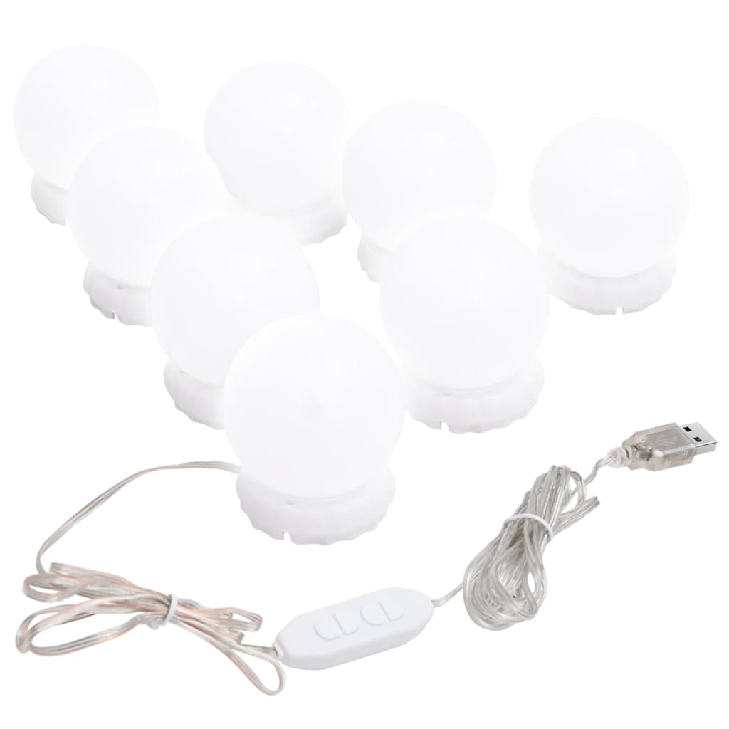 Wandspiegel mit LED-Beleuchtung Rund Glas - Pazzar.ch