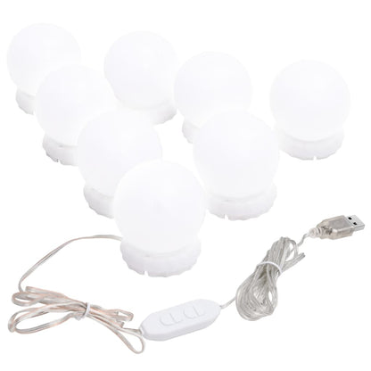 Wandspiegel mit LED-Beleuchtung Rund Glas - Pazzar.ch