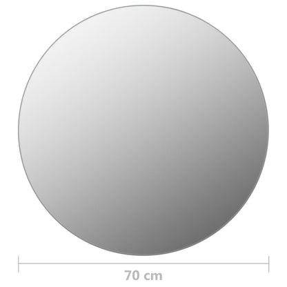 Wandspiegel mit LED-Beleuchtung Rund Glas - Pazzar.ch