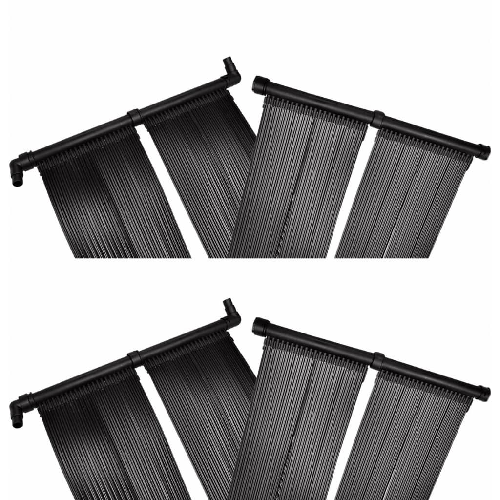 Solar-Panel für Poolheizung 4 Stk. 80x620 cm