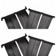 Solar-Panel für Poolheizung 4 Stk. 80x620 cm