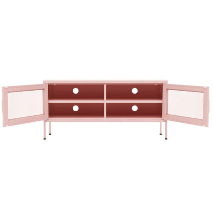 TV-Schrank Rosa 105x35x50 cm Stahl - Pazzar.ch