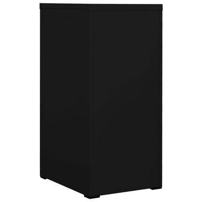 Aktenschrank Schwarz 46x62x102,5 cm Stahl - Pazzar.ch