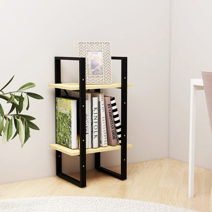 Bücherregal 2 Böden 40x30x70 cm Massivholz Kiefer - Pazzar.ch