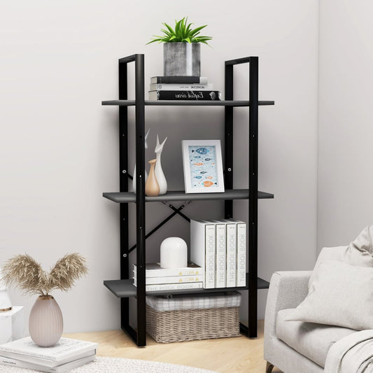 Lagerregal Grau 60x30x105 cm Holzwerkstoff - Pazzar.ch