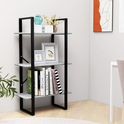 Lagerregal Betongrau 60x30x105 cm Holzwerkstoff - Pazzar.ch