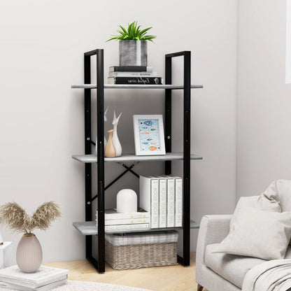 Lagerregal Betongrau 60x30x105 cm Holzwerkstoff - Pazzar.ch