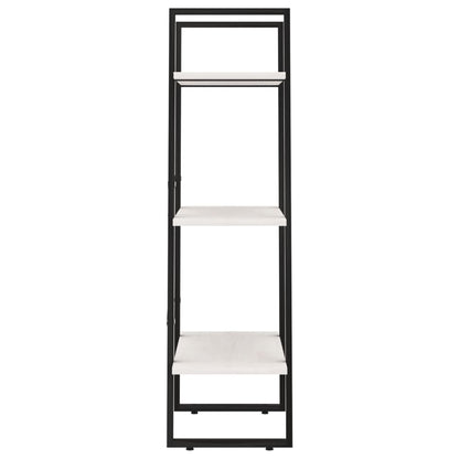 Lagerregal Weiß 60x30x105 cm Massivholz Kiefer - Pazzar.ch
